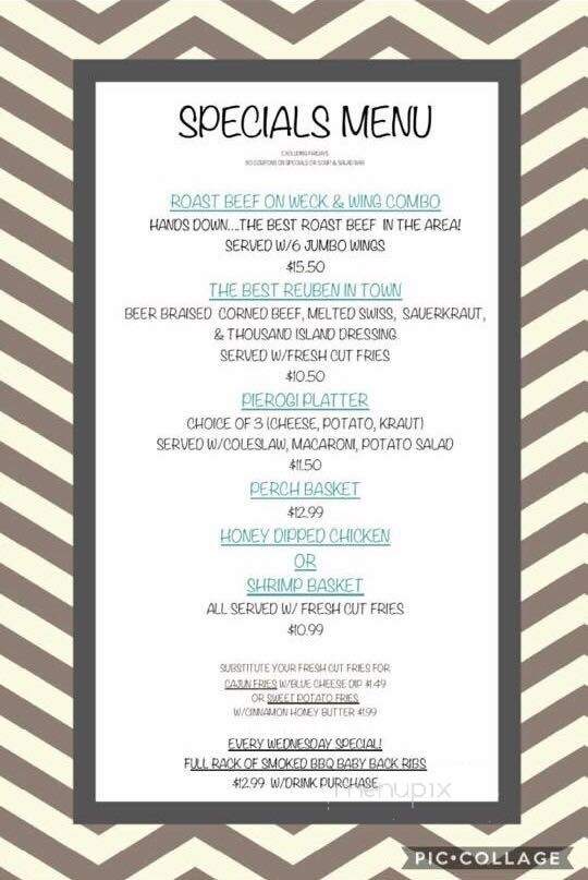Jades Restaurant - Depew, NY menu_pic