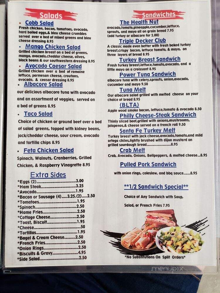 Old Town Cafe - Seal Beach, CA menu_pic