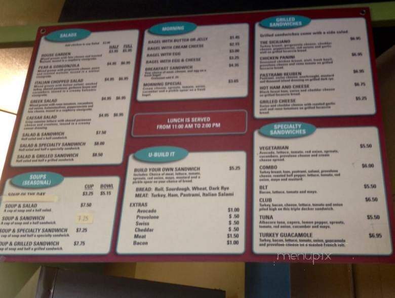 Gino's Java Juice - Sacramento, CA menu_pic
