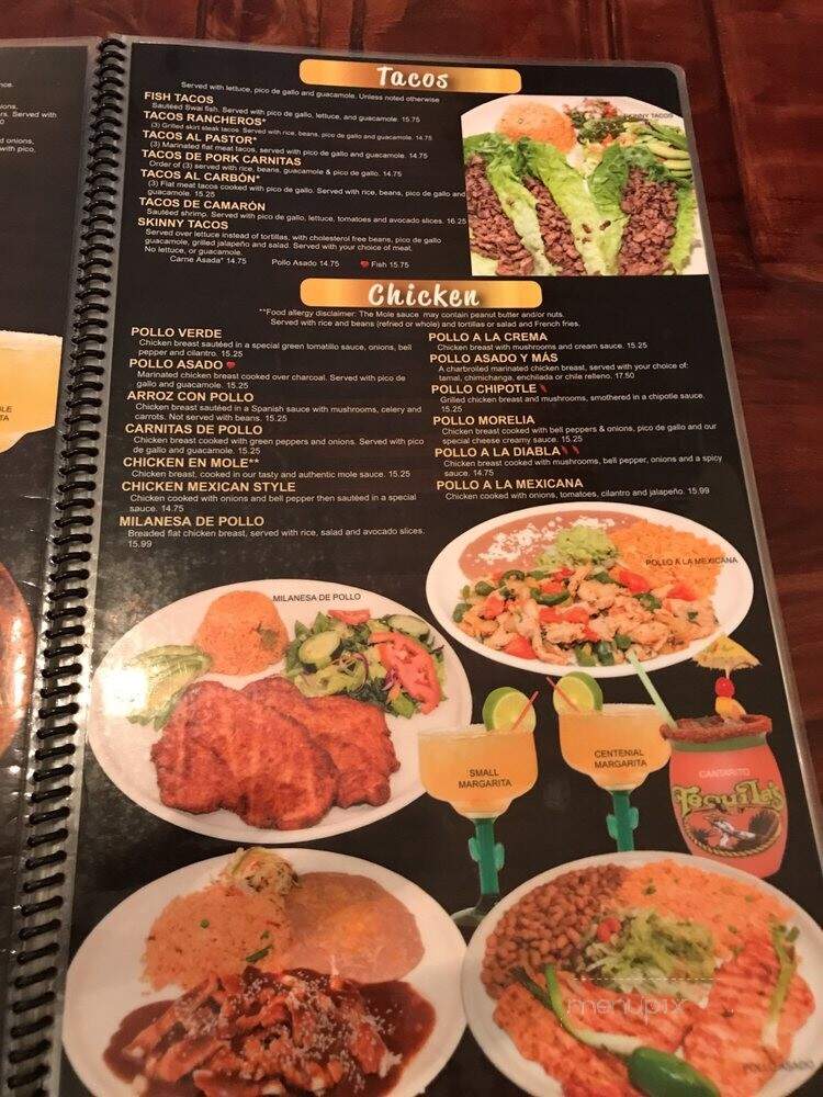 Tequilas Family Mexican Restaurant - Golden, CO menu_pic