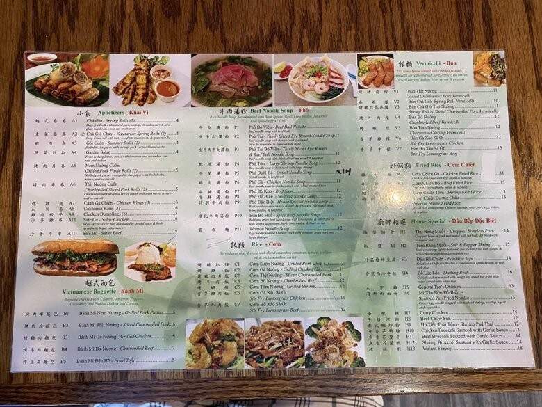 Oxtail Pho and Banh Mi - Galloway, NJ menu_pic