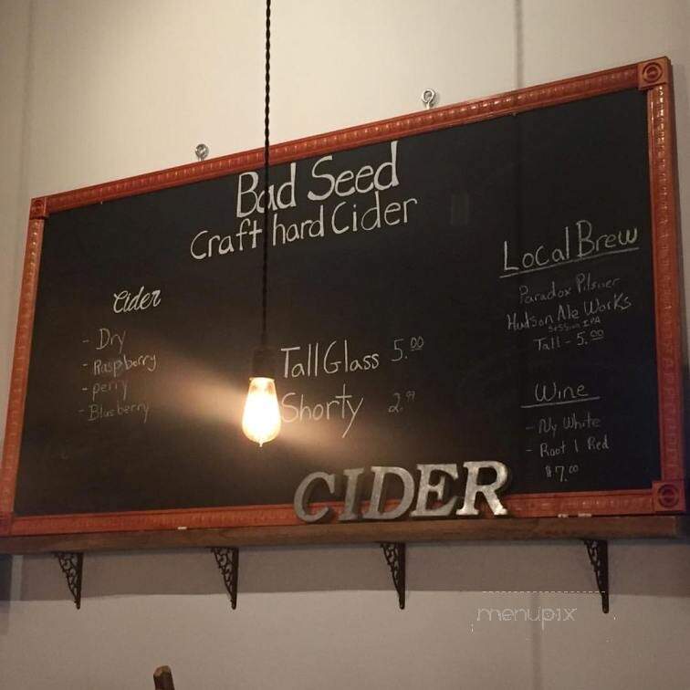 Hudson Ale Works - Highland, NY menu_pic