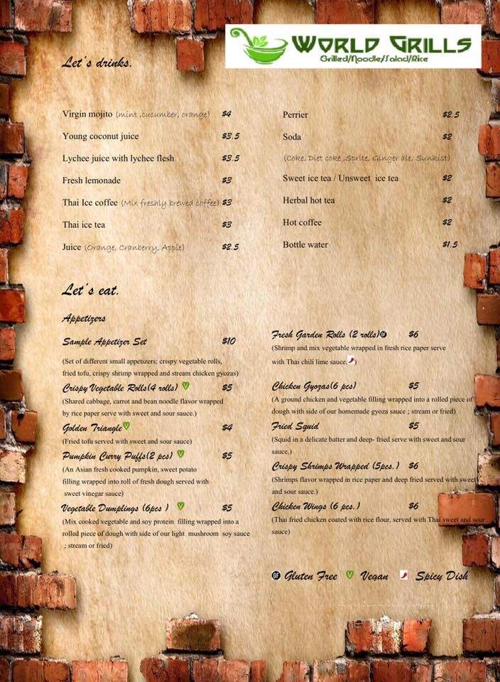 World Grills - York, PA menu_pic
