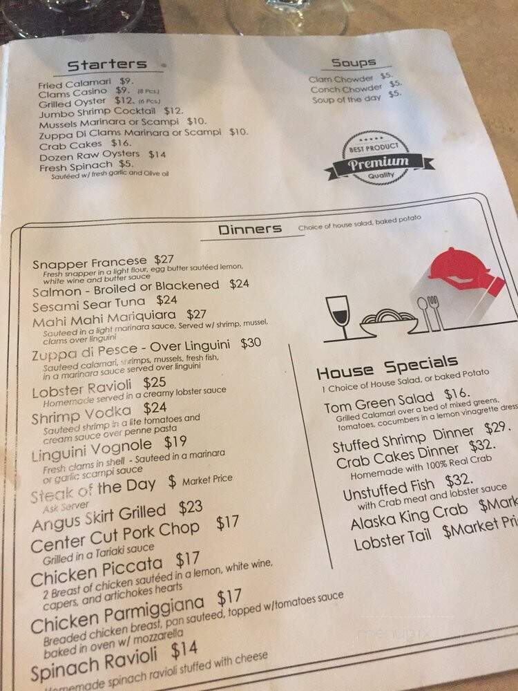 Chef Dee's - Lighthouse Point, FL menu_pic