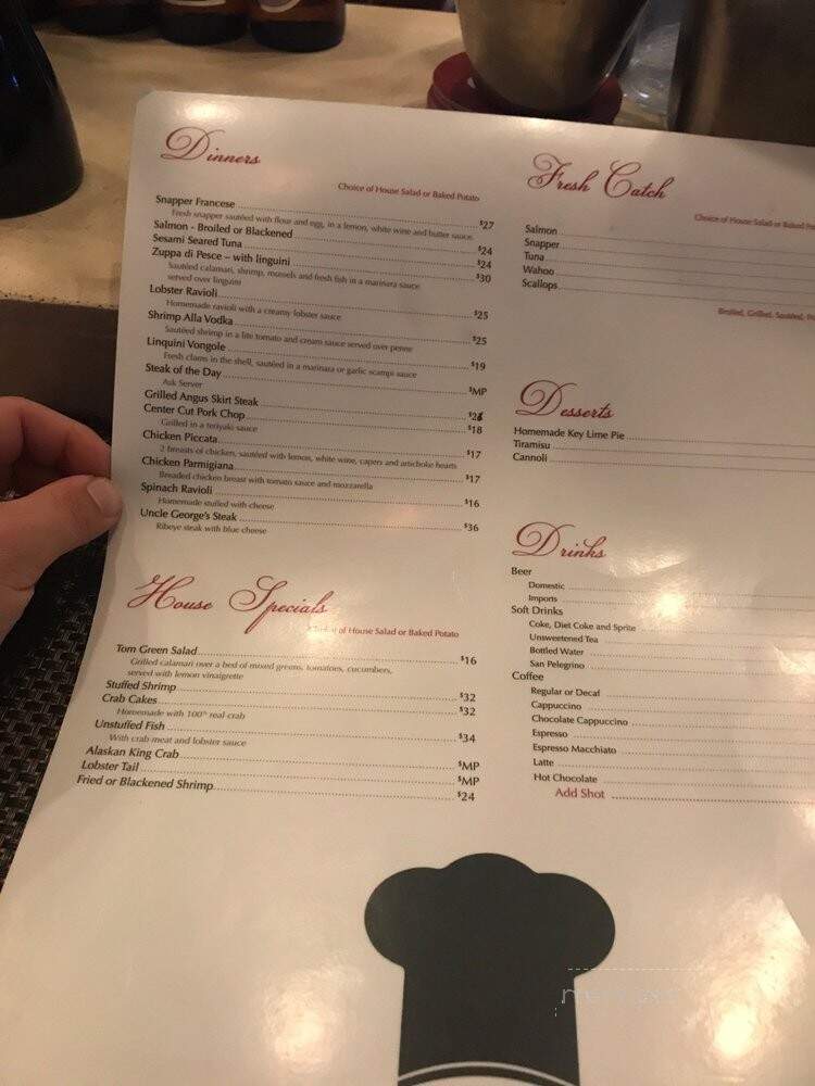 Chef Dee's - Lighthouse Point, FL menu_pic