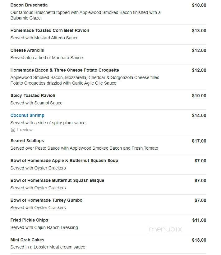 Il Forno - Littleton, MA menu_pic
