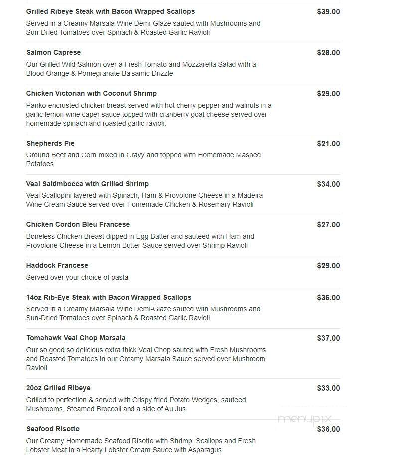Il Forno - Littleton, MA menu_pic