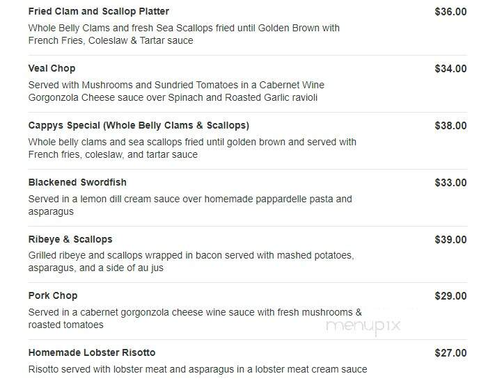 Il Forno - Littleton, MA menu_pic