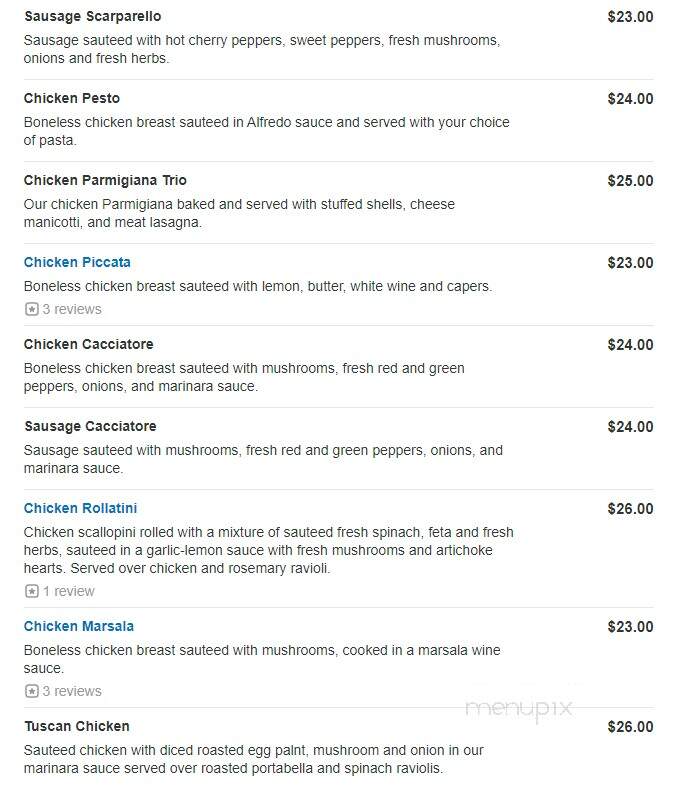 Il Forno - Littleton, MA menu_pic