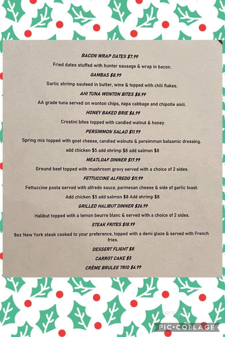 The Hangar Bar - Santa Paula, CA menu_pic