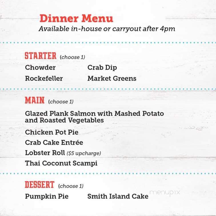 The Walrus Oyster & Ale House - Columbia, MD menu_pic