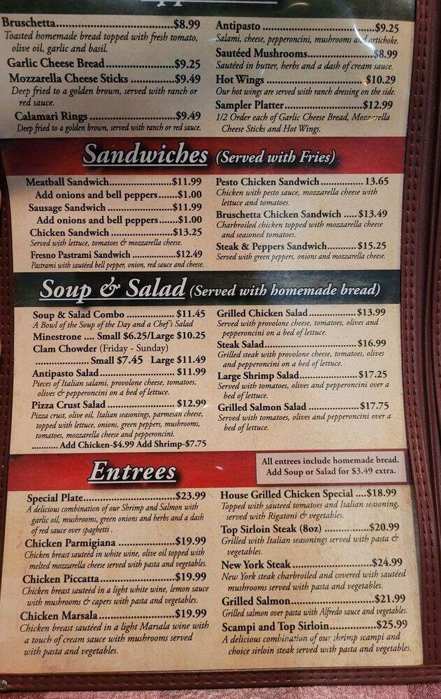 Angela's Italian Restaurant - Fresno, CA