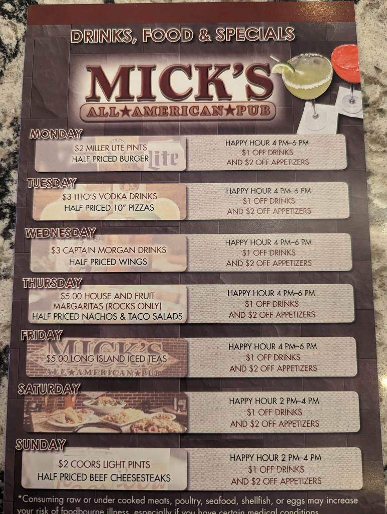 Mick's All American Pub - Lancaster, PA