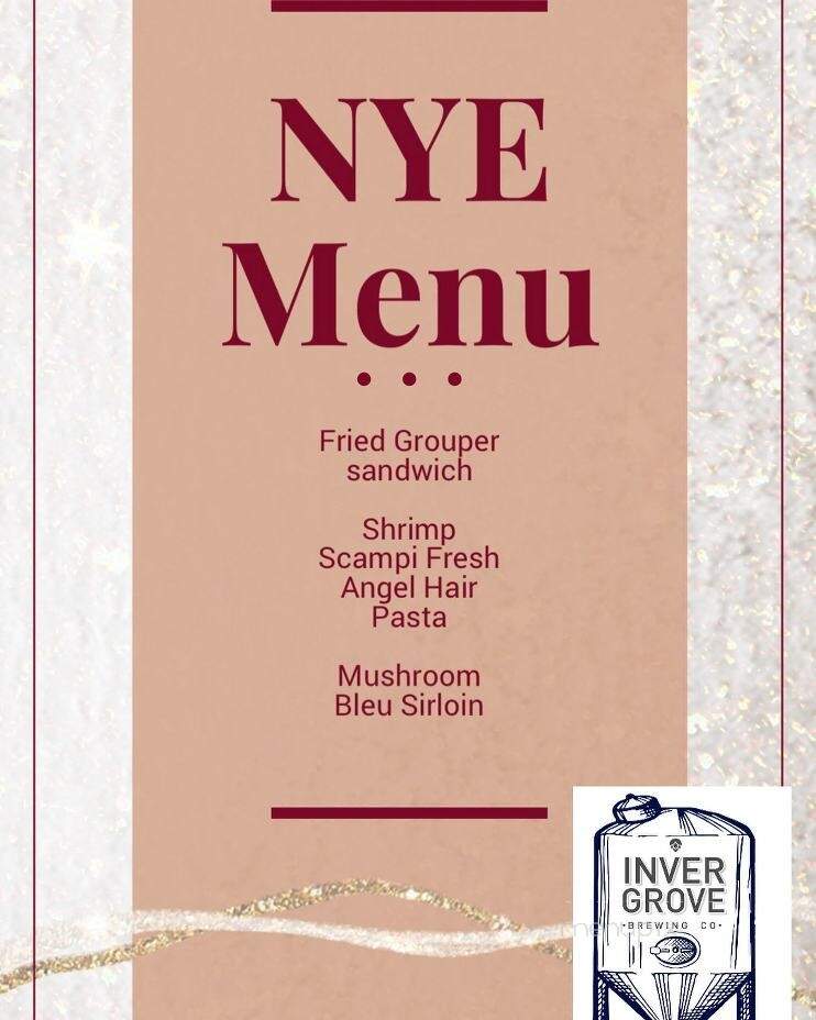Inver Grove Brewing - Inver Grove Heights, MN menu_pic
