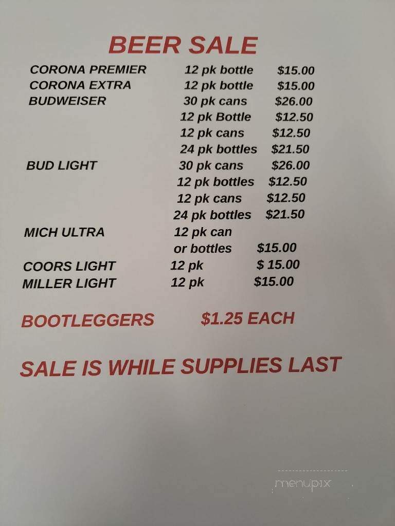 Why Not Grill N' Q - Berry, KY menu_pic