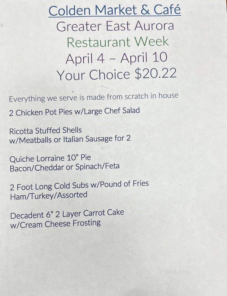 The Tipsy Goat - Colden, NY menu_pic