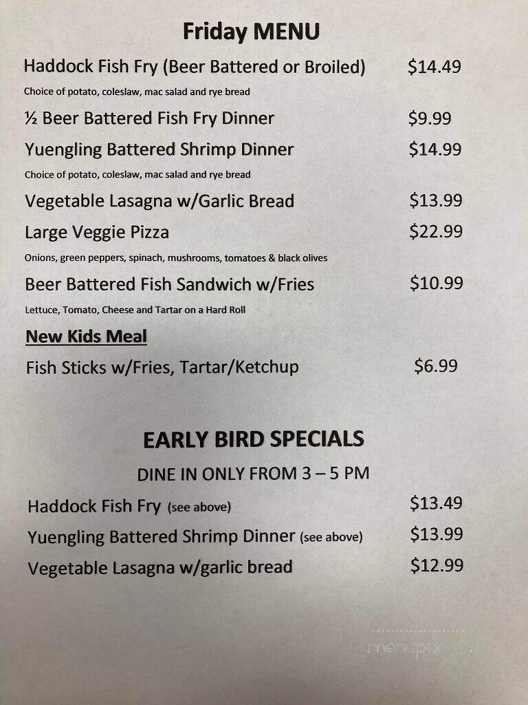 The Tipsy Goat - Colden, NY menu_pic