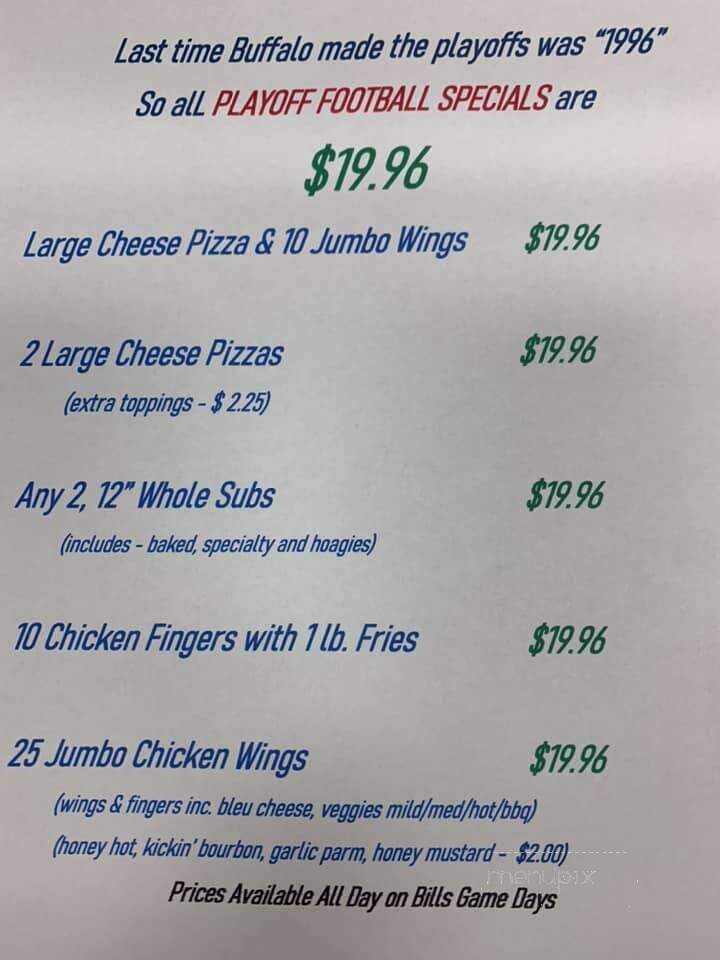 The Tipsy Goat - Colden, NY menu_pic