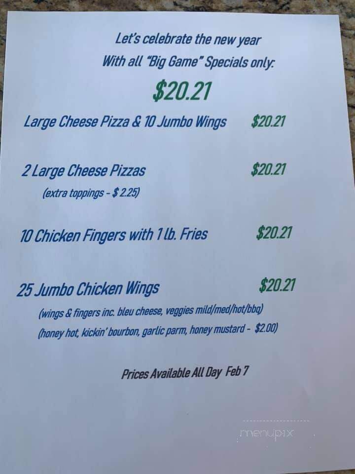 The Tipsy Goat - Colden, NY menu_pic