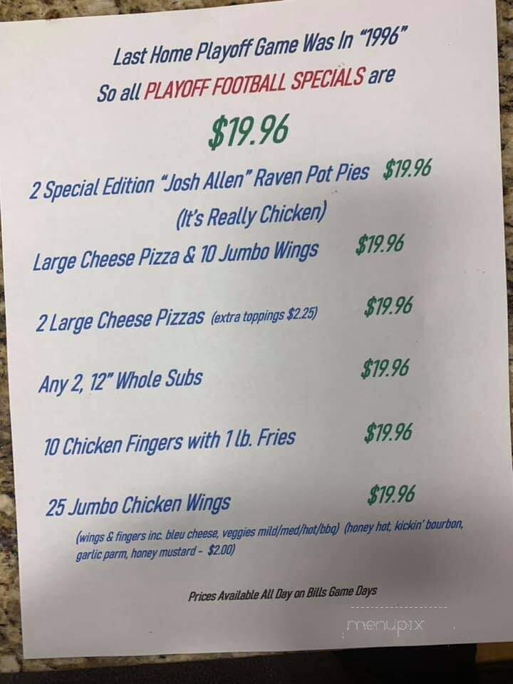 The Tipsy Goat - Colden, NY menu_pic