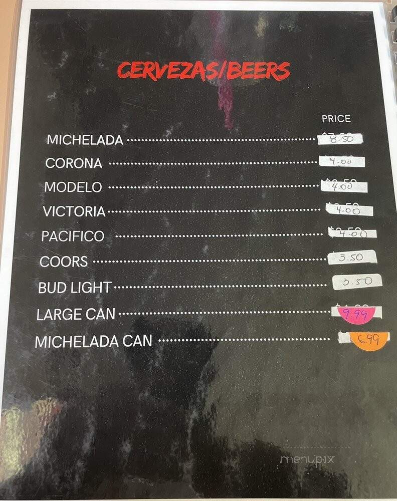 Mela's Mexican Restaurant - Marysville, CA menu_pic