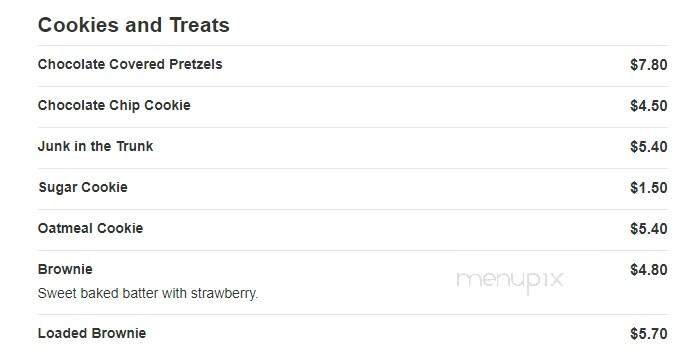 Kreamies Bakery - Bellmawr, NJ menu_pic