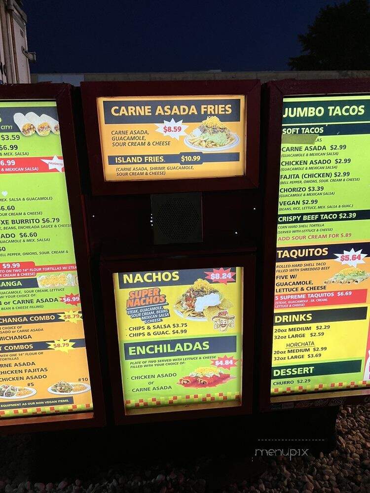 Washington Burrito - Lynnwood, WA menu_pic
