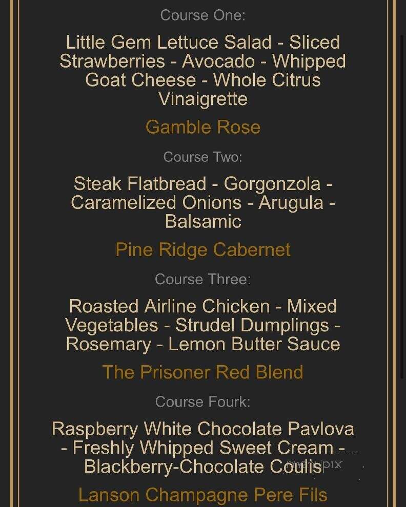 Fourk Kitchen - Folsom, CA menu_pic