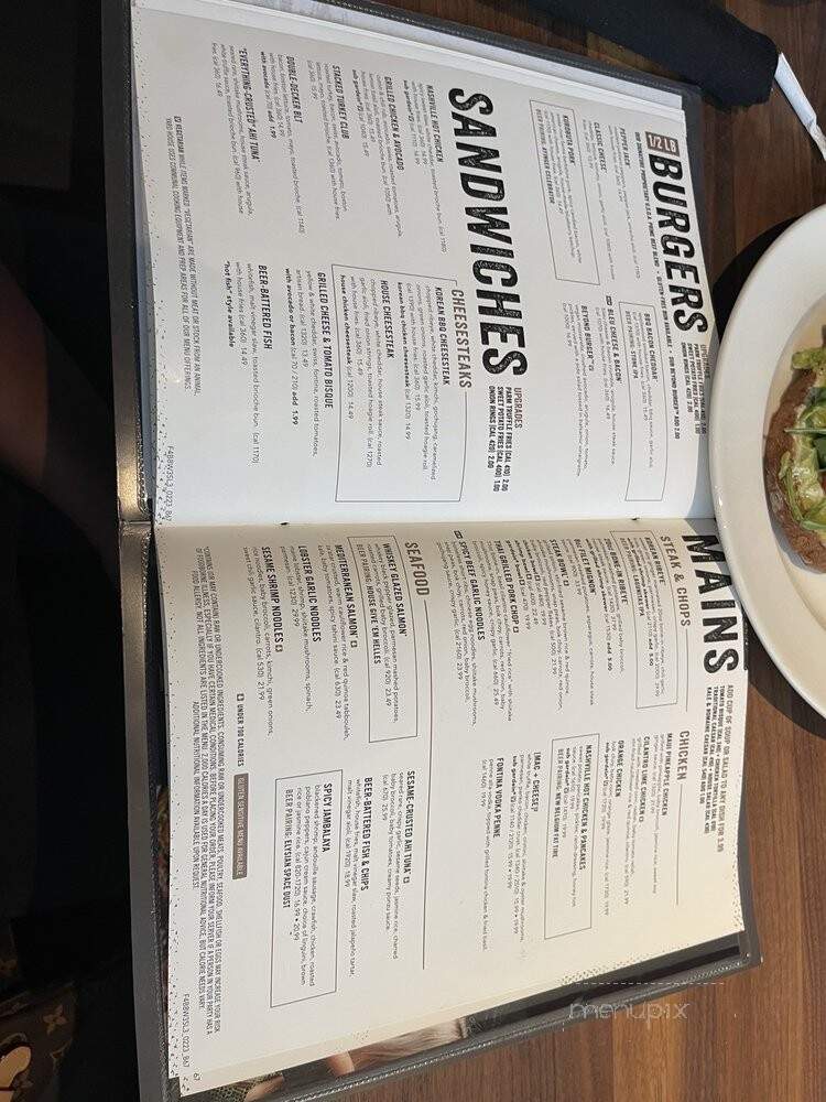 Yard House - Sarasota, FL menu_pic