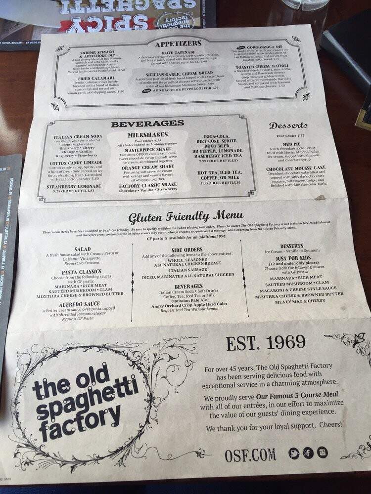 The Old Spaghetti Factory - Corvallis, OR