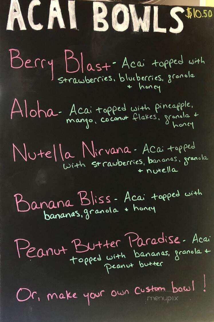 Brain Freeze Ice Cream Parlor - Moorestown, NJ menu_pic