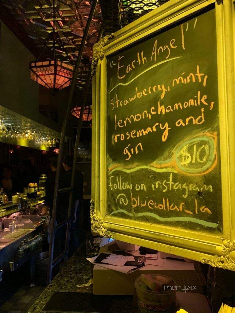 Blue Collar - Los Angeles, CA menu_pic