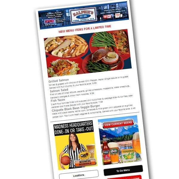 Ralphie's - Marion, OH menu_pic