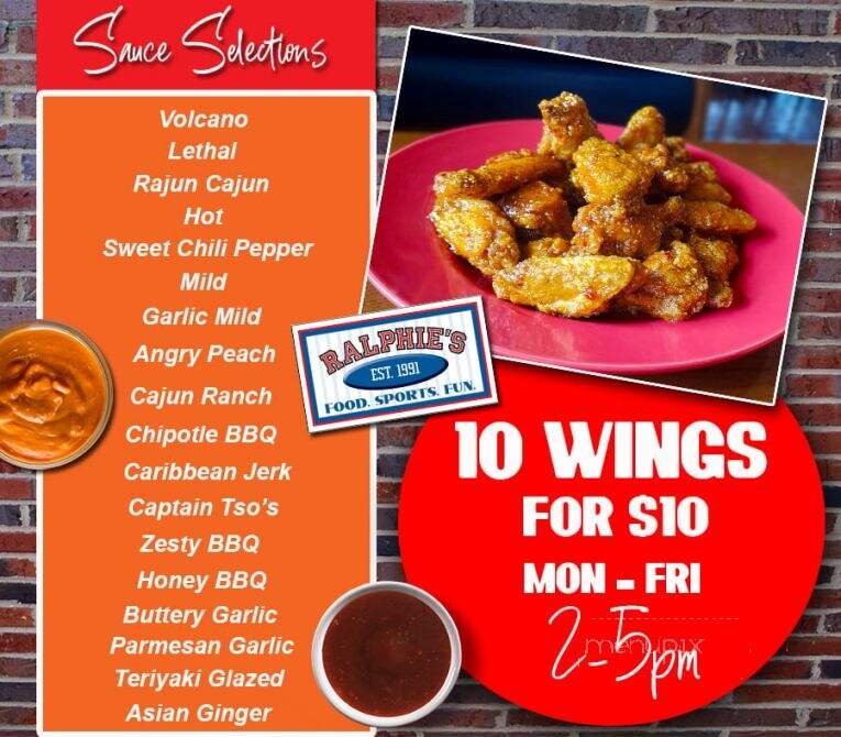 Ralphie's - Marion, OH menu_pic