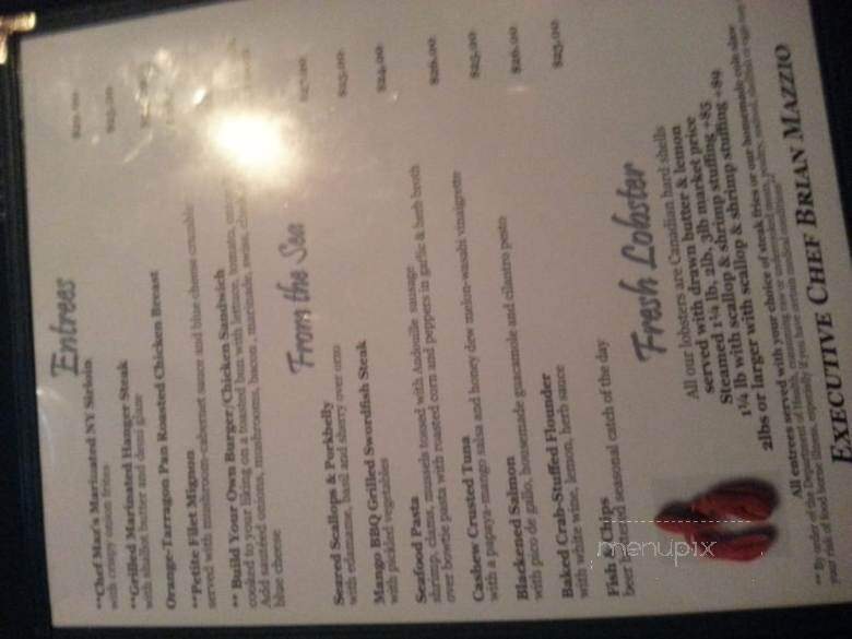 Sundays on the Bay - Hampton Bays, NY menu_pic
