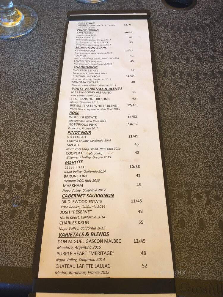 Sundays on the Bay - Hampton Bays, NY menu_pic