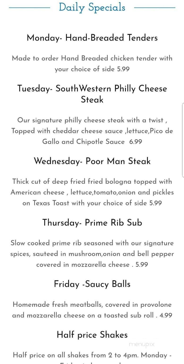 Sandwich Factory - Murfreesboro, TN menu_pic