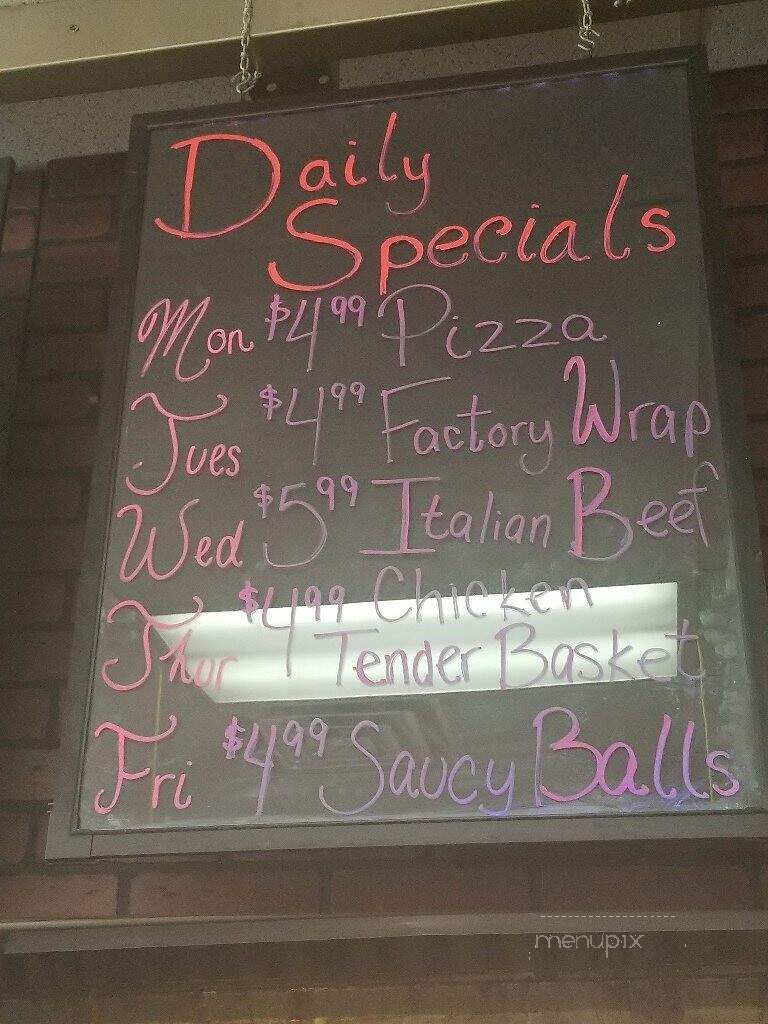 Sandwich Factory - Murfreesboro, TN menu_pic