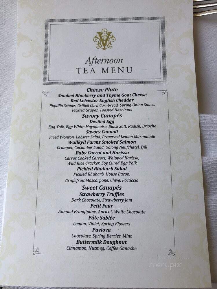 Deerpark Restaurant - Asheville, NC menu_pic