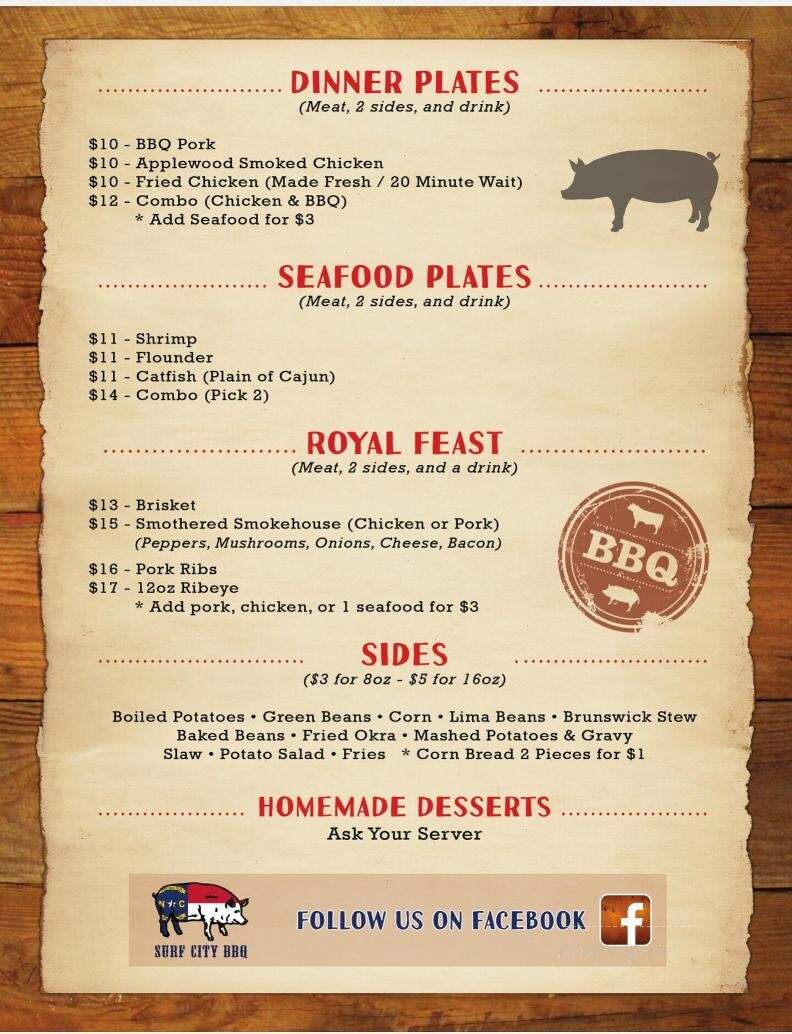 Surf City Barbecue - Surf City, NC