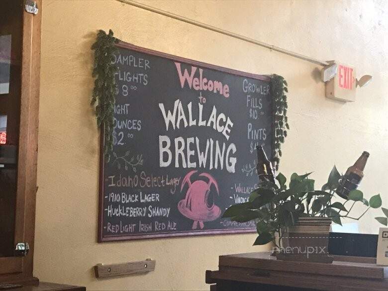 Wallace Brewing - Wallace, ID menu_pic