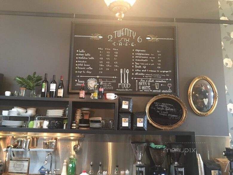 Twentysix Cafe - Portland, OR menu_pic