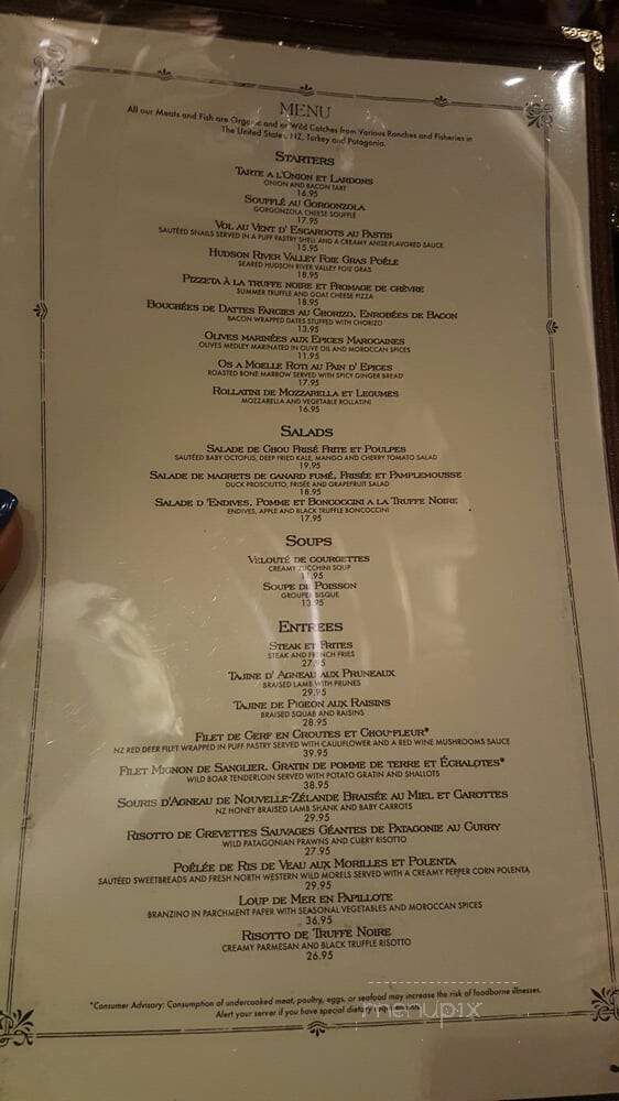 Rouge - Miami Beach, FL menu_pic