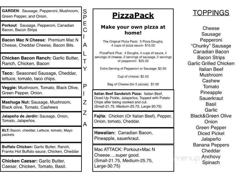 St. Giuseppe's Heavenly Pizza - Moline, IL menu_pic