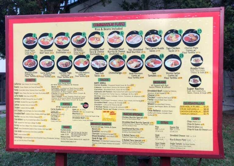 Pancho's - Kansas City, MO menu_pic