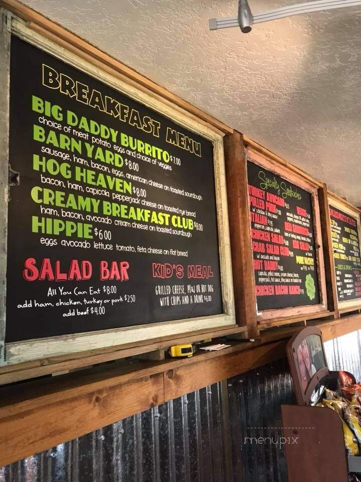 Big Daddy's Barbecue - Las Vegas, NV menu_pic
