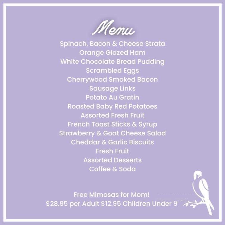 Kestrel Ridge Golf Club - Columbus, WI menu_pic