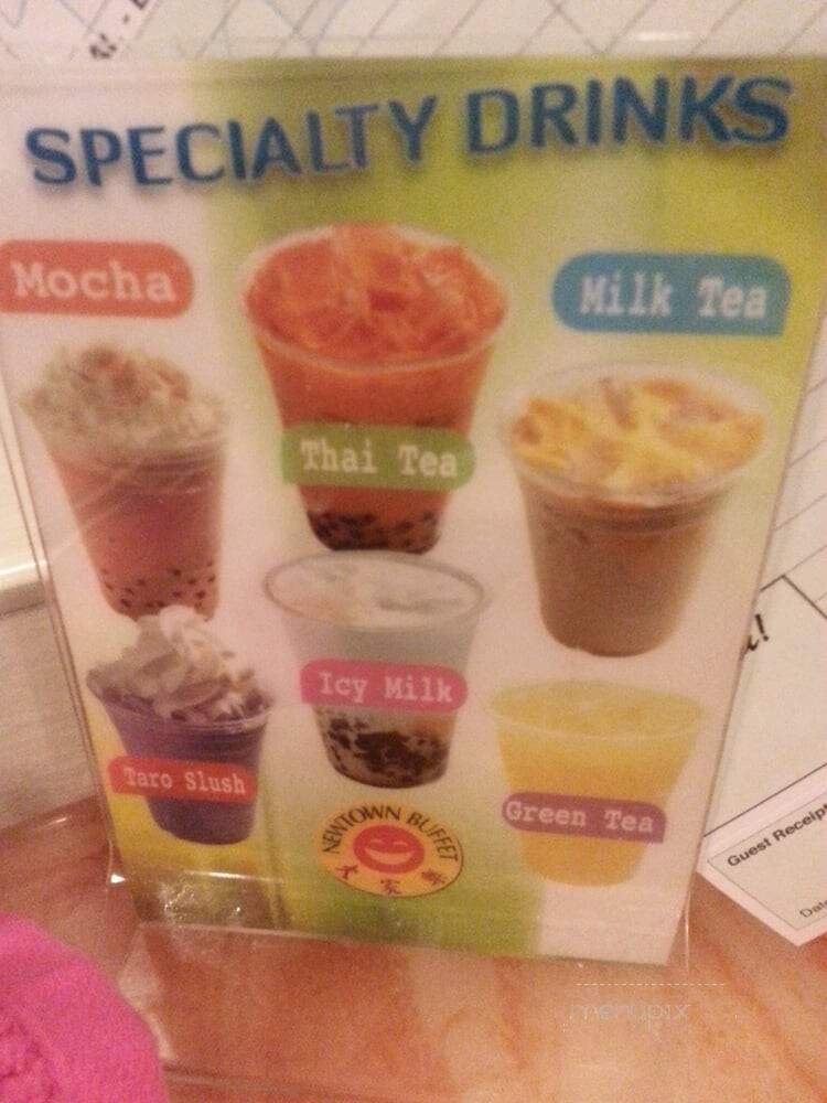 New Town Buffet - Burbank, CA menu_pic