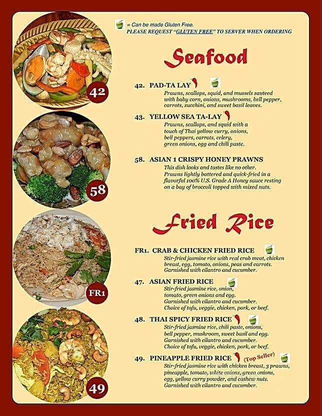 Asian 1 - Burlington, WA menu_pic