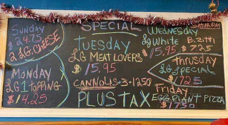 Mannino Pizzeria - Davenport, FL menu_pic